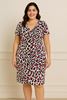 Immagine di CURVY GIRL STRAIGHT WRAP OVER DRESS